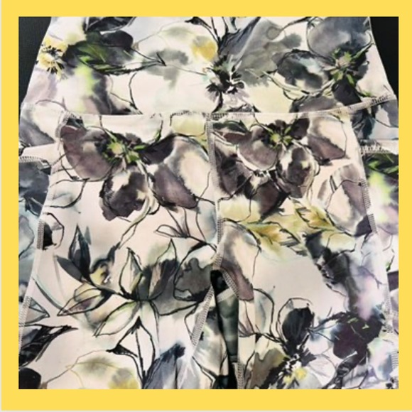 RBX leggings size medium, grey, white & green. - Picture 2 of 7